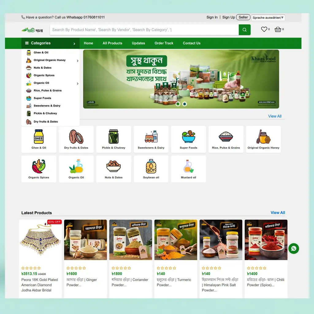 Laravel ECommerce Website PHP Script Source Code BD